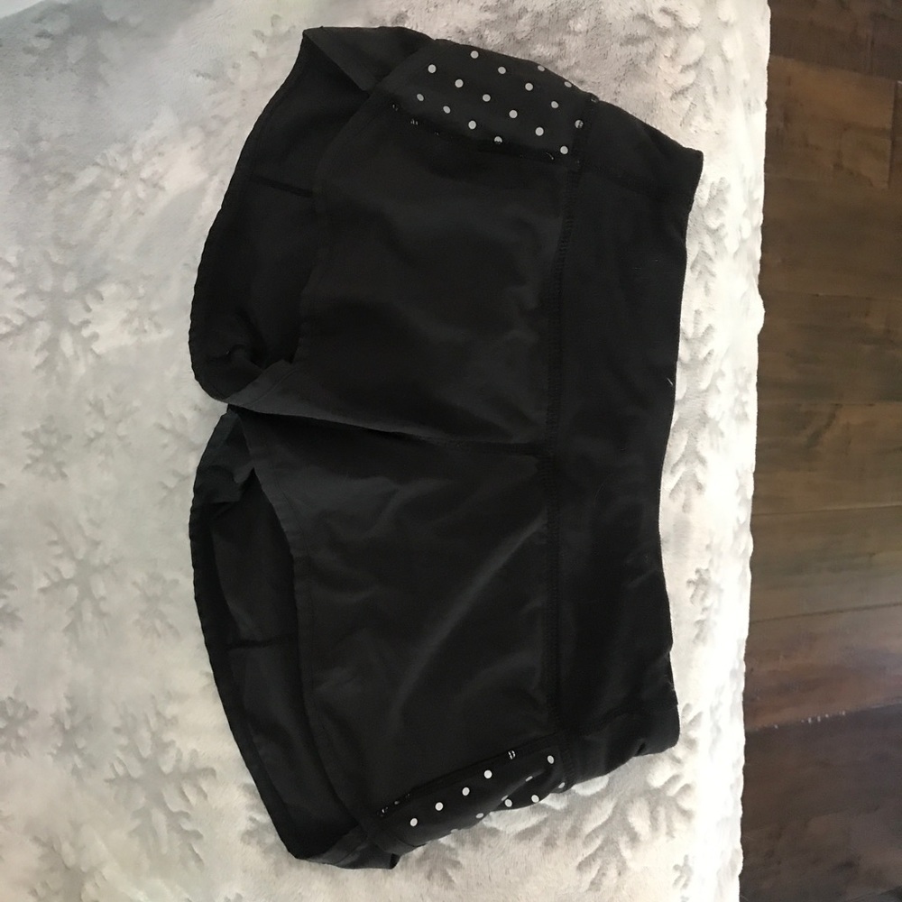 Lululemon black shorts, size 2